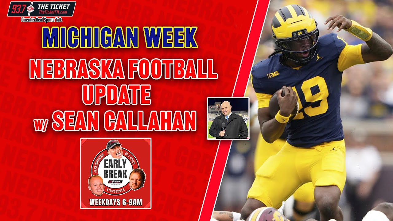 Sean Callahan INTERVIEW: Sean Callahan Chats #Huskers football ahead of Michigan Week ...