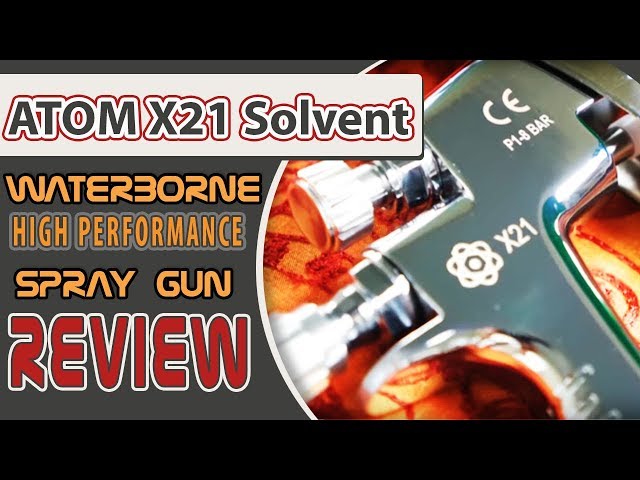 ATOM X27 Professional Spray Gun - MP LVLP Solvent/Waterborne w