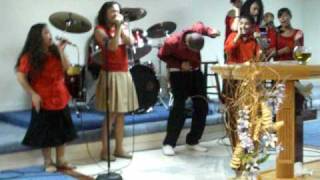 Video thumbnail of "JOVENES GUERREROS CORO DE FUEGO"