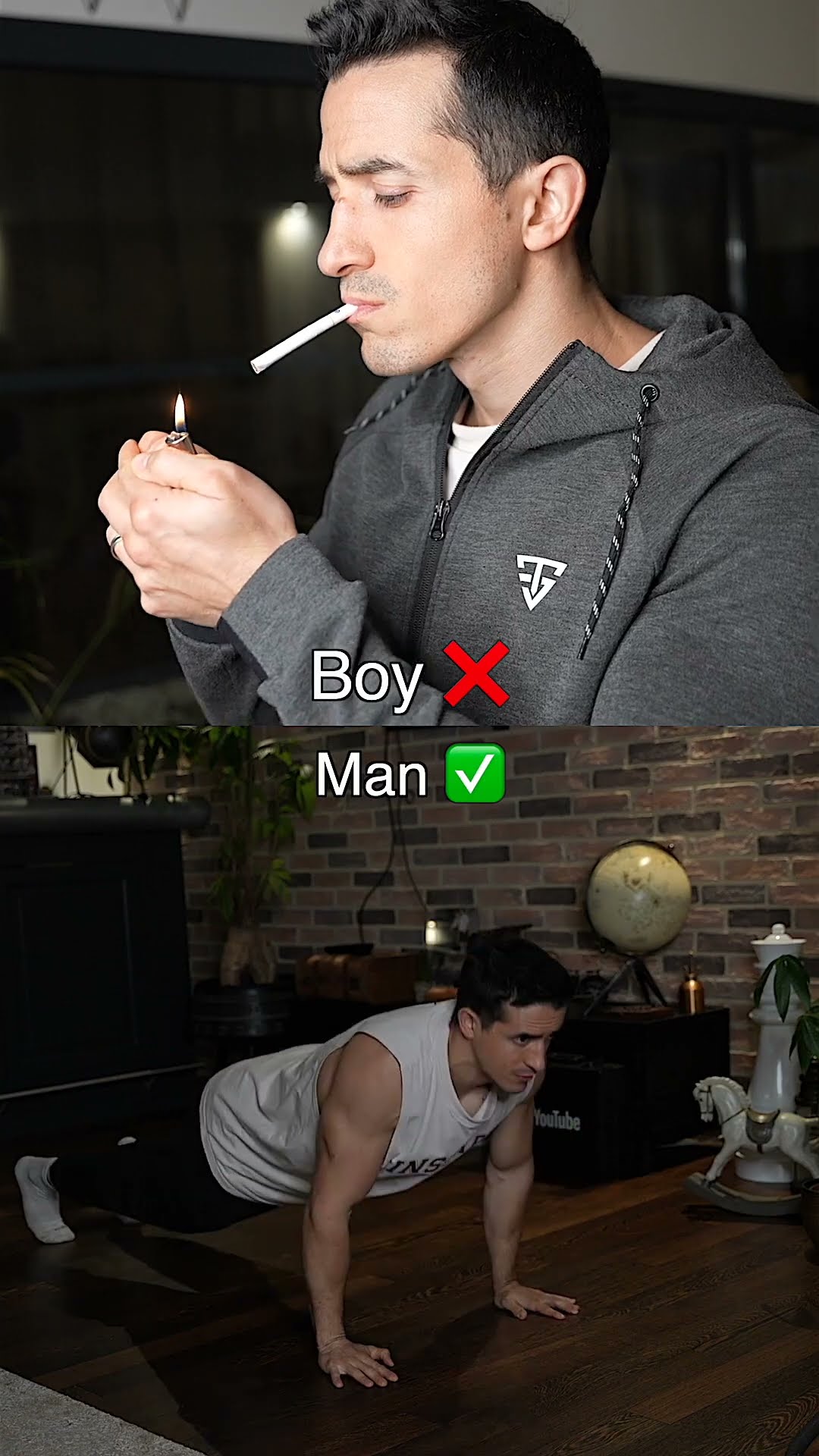 Boy VS Man !! ?
