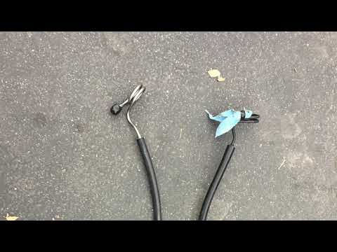 Replacing: REIN Power Steering Pressure Hose + Power Steering Fluid Flush (Audi B6 A4 1.8t Quattro)