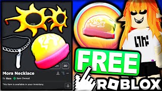 AWESOME FREE ITEMS! HOW TO GET Mora Beanie, Sunglasses & Necklace! (ROBLOX CLUB IRIS EVENT)