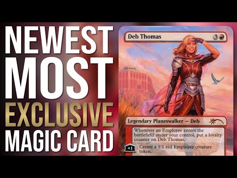 Newest Most Exclusive Magic Card | Deb Thomas | Commander | MTG