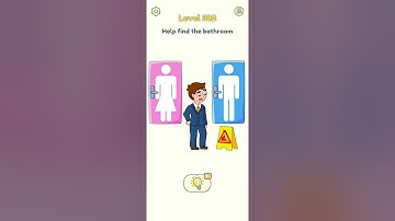 Answer Games DOP 2 Level 382 | Delete One Part Level 382 Walkthrough Help Find The Bathroom