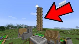 My house became a tower|Aliman|Minecraft |Tower screenshot 5