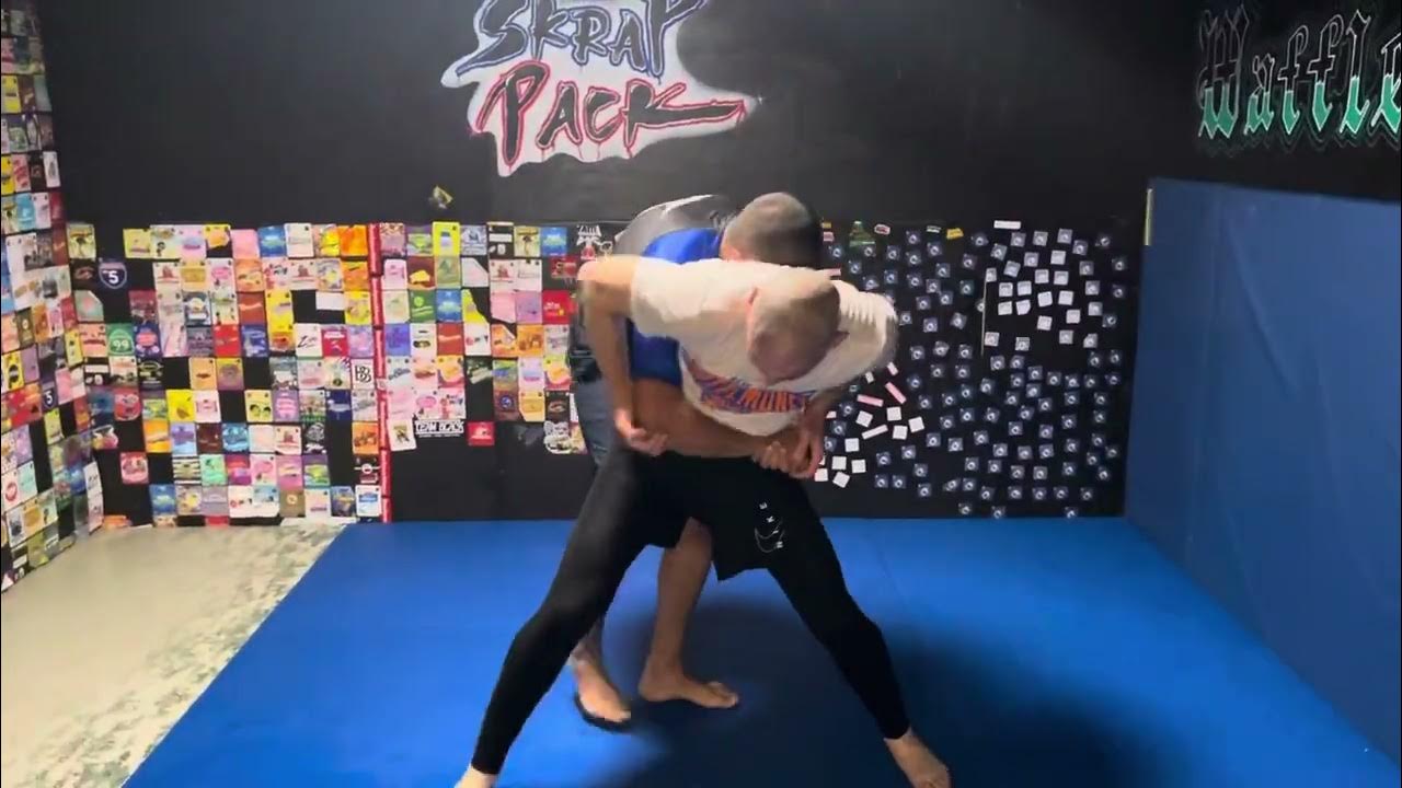 Standing rolling knee bar to saddle to heel hook jiujitsu grappling 