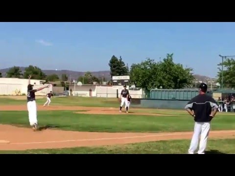 Spencer with a lead off base hit