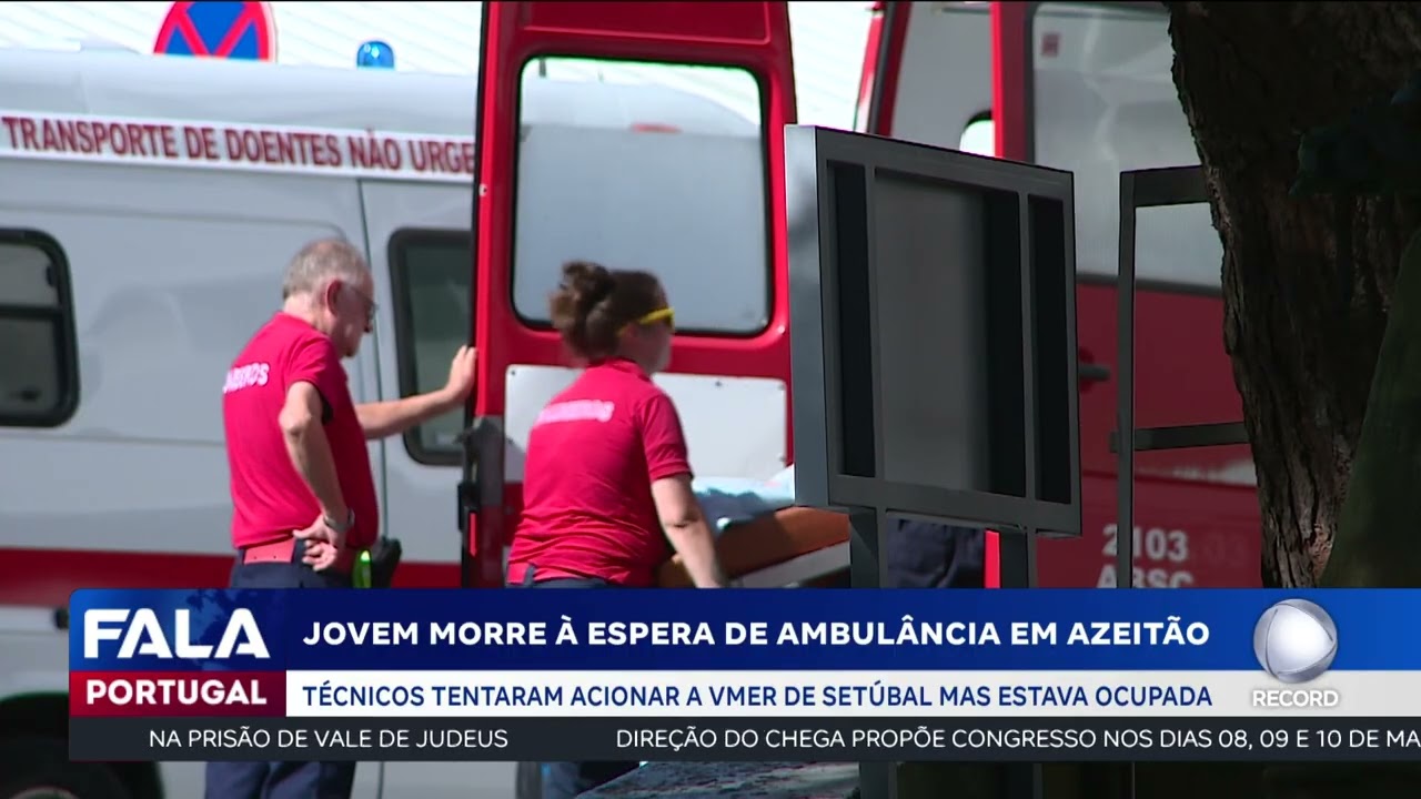 Jovem morre à espera de ambulância em Azeitão