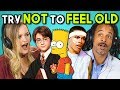 ADULTS REACT TO TRY NOT TO FEEL OLD CHALLENGE