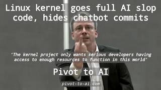 Linux kernel goes full AI slop, hides chatbot commits