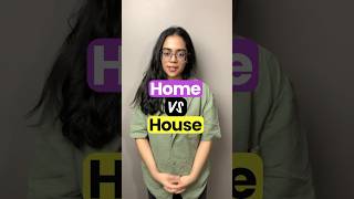 Home VS House - What’s The Difference Confusing English Words learnenglish speakenglish esl