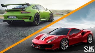 There's a big battle ahead as we expect to see the new ferrari 488
pista launching alongside porsche 911 gt3 rs and more at geneva
motorshow next wee...