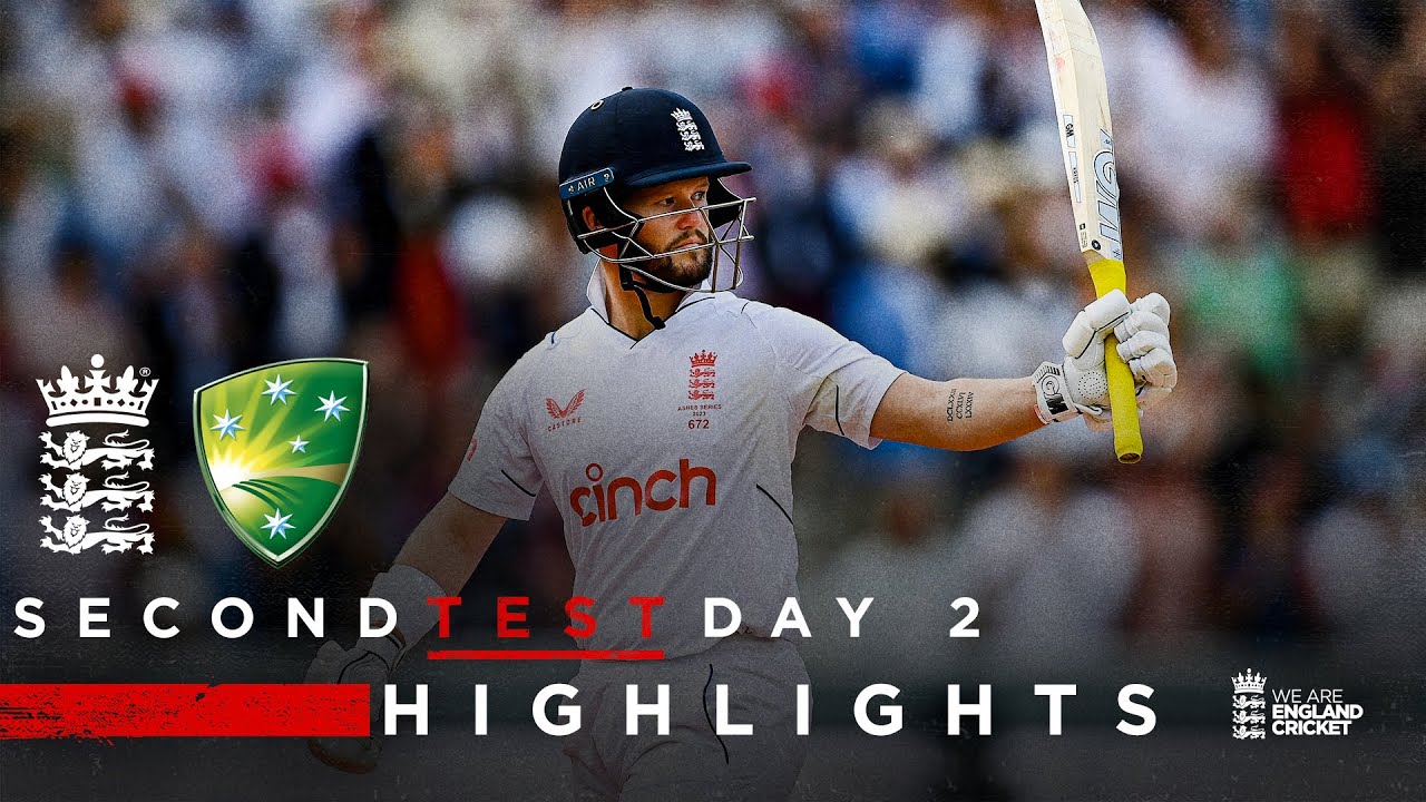 Duckett Leads England Fightback! Highlights - England v Australia Day 2 LV/u003d Insurance Test 2023