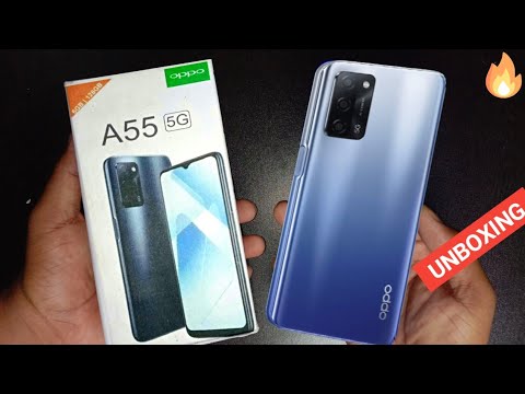 OPPO A55 5G Unboxing & First Look