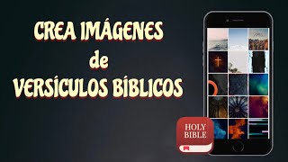Cómo Crear Imágenes de Versículos Bíblicos Con la App La Biblia Youversion || Bible Verse Walpaper screenshot 1