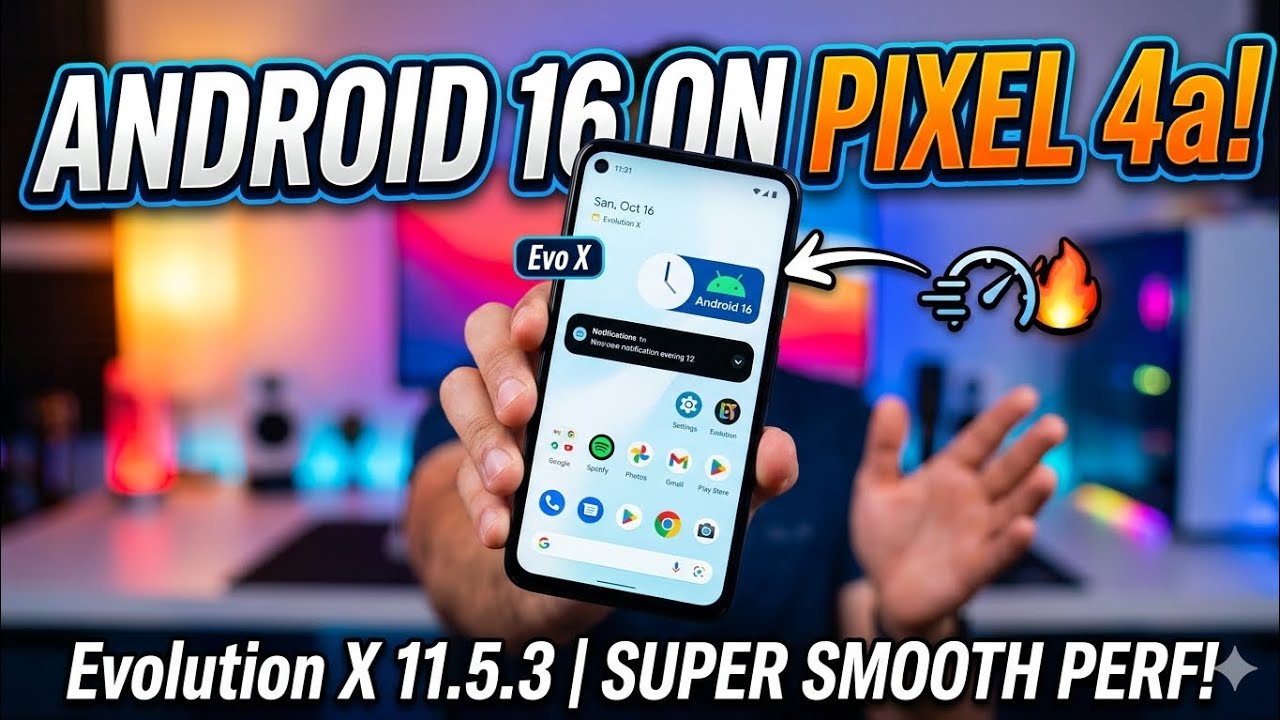 Breathing NEW Life into the Pixel 4a! Android 16 (Evolution X 11.5