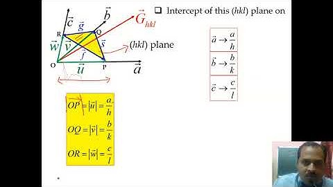 Introduction to Solid State Physics: Lecture-17 (Crystalline Solid-VII)