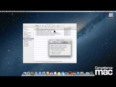 16 • Afficher les extensions de fichiers • Mountain Lion (tutoriel vidéo)