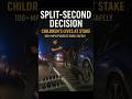 'I Almost Wasn't Gonna Spike Her'   Split Second Pursuit Decisions Save Lives