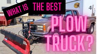 What is the best snow plow truck?