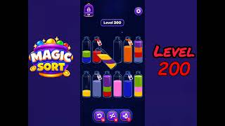 Magic Sort Level 200 Walkthrough
