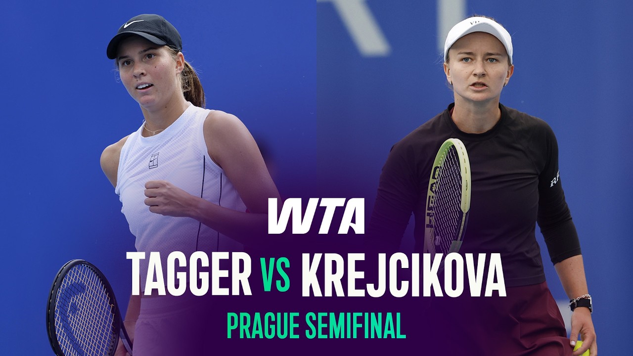 Lilli Tagger vs. Barbora Krejcikova | 2026 Prague Semifinal | WTA Match Highlights