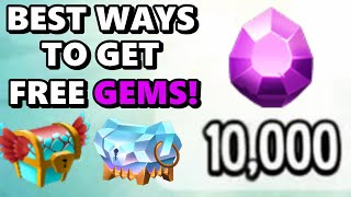 BEST WAYS to Get GEMS F2P in Dragon City! 2023 Free Daily Gems Guide screenshot 2