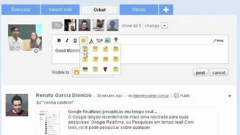 Orkut Scrap to all and your Groups of Friends