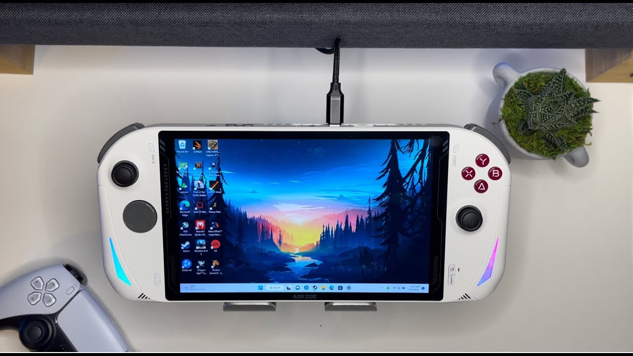 AOKZOE A1 Gaming Handheld Review & Gameplays (Ryzen 7 6800U