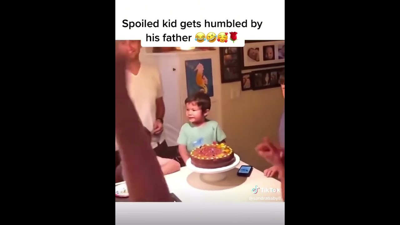 Spoiled Kid Gets Humbled By His Father 