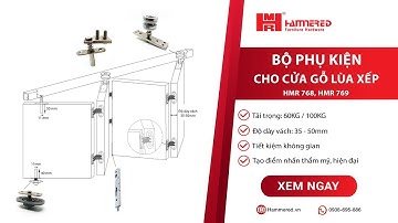 BỘ PHỤ KIỆN CHO CỬA GỖ LÙA XẾP - CỬA TRƯỢT GẤP | Hammered