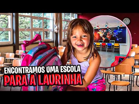 CONSEGUIMOS ENCONTRAR A ESCOLA PERFEITA PARA A LAURINHA 😍🙌🏼