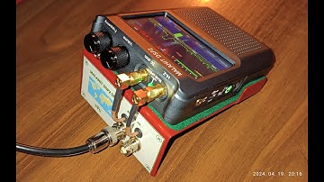 Changing the aspect ratio of the LCD display on MALAHIT DSP2 in FT8 mode.