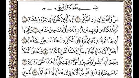 سورة ص بصوت الشيخ وديع اليمني