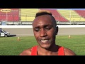 Interview: Brian Njuguna, Bridgman, 2016 MHSAA XC Finals Division 3 Boys Runner-up