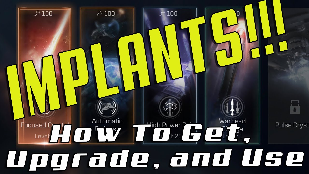 Eve Injection Implants 101: How to Get, Upgrade and Use Implants in Eve Echoes - YouTube