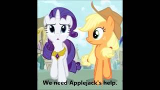 MLP FIM - A True, True Friend Karaoke/Instrumental With Lyrics