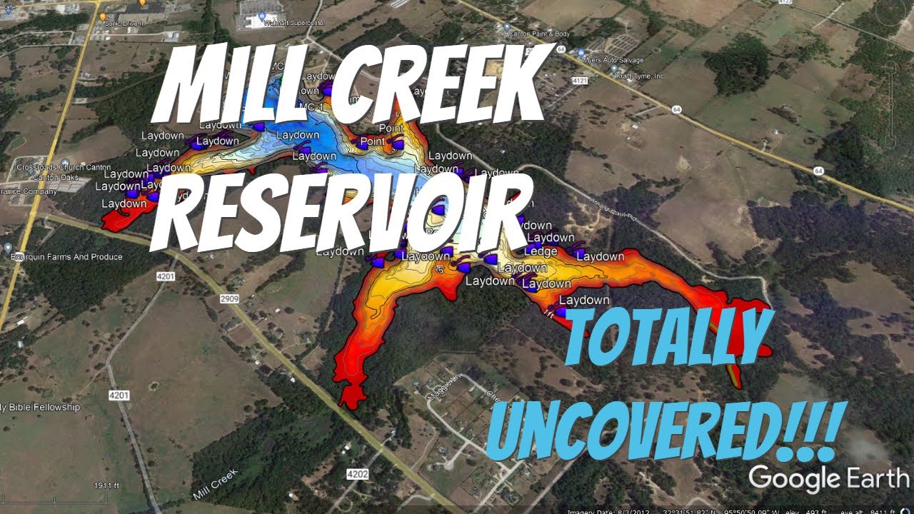 Mill Creek Reservoir Completely UnCovered!!! Full LAKE BREAKDOWN