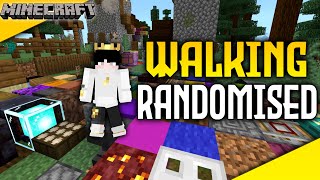 Minecraft But Random Blocks Spawn When You Walk....