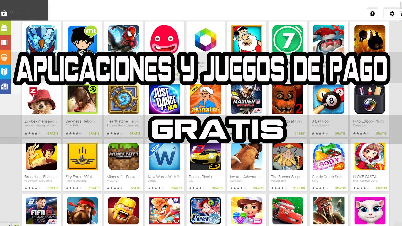 Descargar Aplicaciones y juegos de Paga Gratis Android 