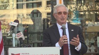Former Bush chief of staff, Andrew Card, delivers remarks in Peoria on 9/11