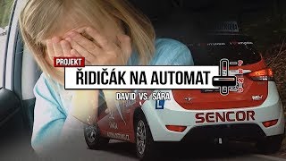 SÁRA VE ŠKARPĚ | ŘIDIČÁK NA AUTOMAT | JAK NA AUTOŠKOLU