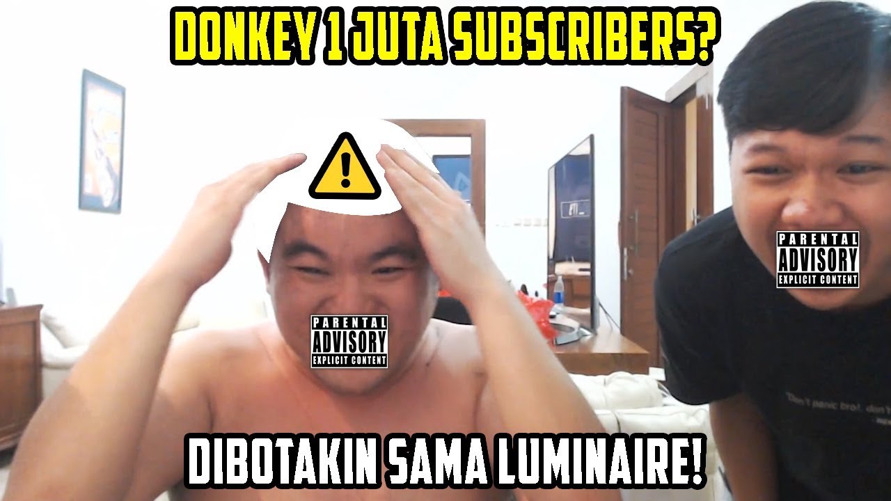 JANJI DONKEY BOTAK 1 JUTA SUBSCRIBERS!