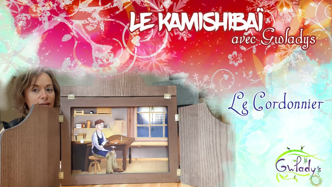 Histoire pour enfant kamishibaï: Le Cordonnier illustré par Stevrare par Gwladys Papillon