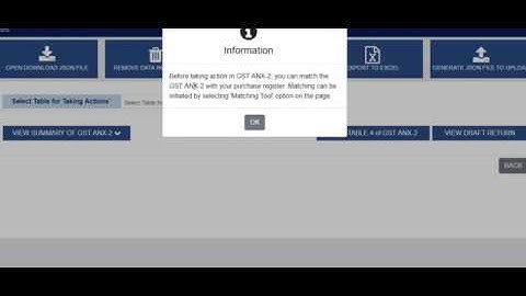 ITC Matching GST NEW RETURNS offline tool,DOWNLOAD GST ANX2 JSON FILE & MATCH WITH PURCHASE REGISTER