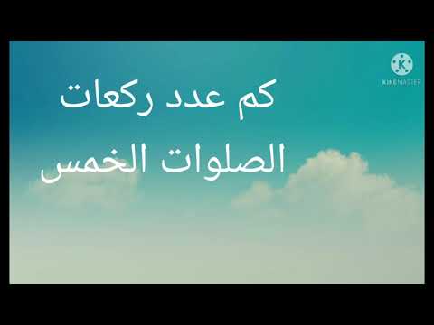 كم عدد ركعات الصلوات الخمس