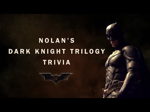 Christopher Nolan's Batman Anniversary Trivia | FandangoNOW Extras