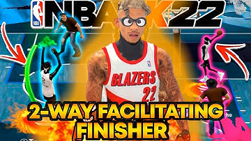 My 2-Way Facilitating Finisher is the BEST ISO BUILD in NBA 2K22! BEST 1v1 COURT BUILD + BEST SIGS
