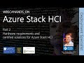 ASHCI DS 02 - Hardware requirements and certified solutions for Azure Stack HCI