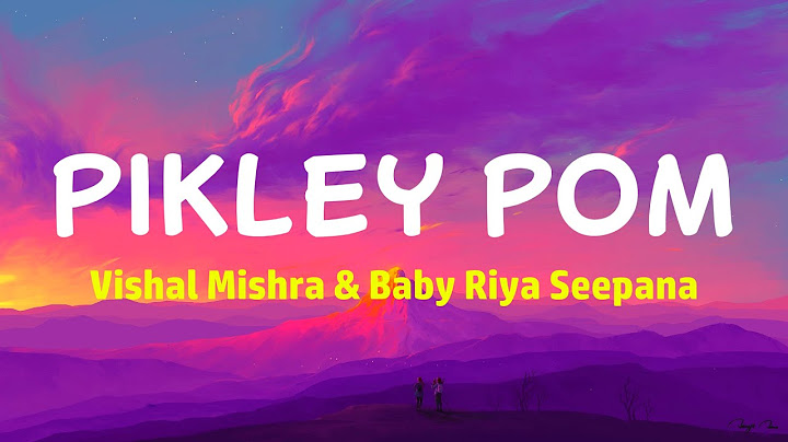Pikley Pom (Lyrics) - Vishal Mishra, Baby Riya Seepana | Baby John